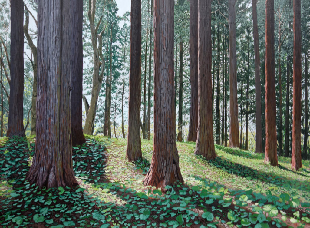 橋本大輔の絵画作品。風景。Daisuke Hashimoto painting, landscape