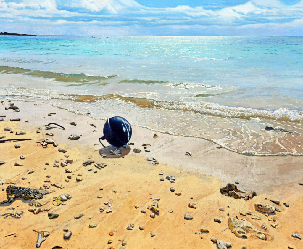 橋本大輔の絵画作品。海、風景。Daisuke Hashimoto painting, sea, landscape