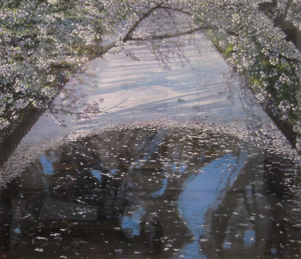 橋本大輔の絵画作品。風景。Daisuke Hashimoto painting, landscape