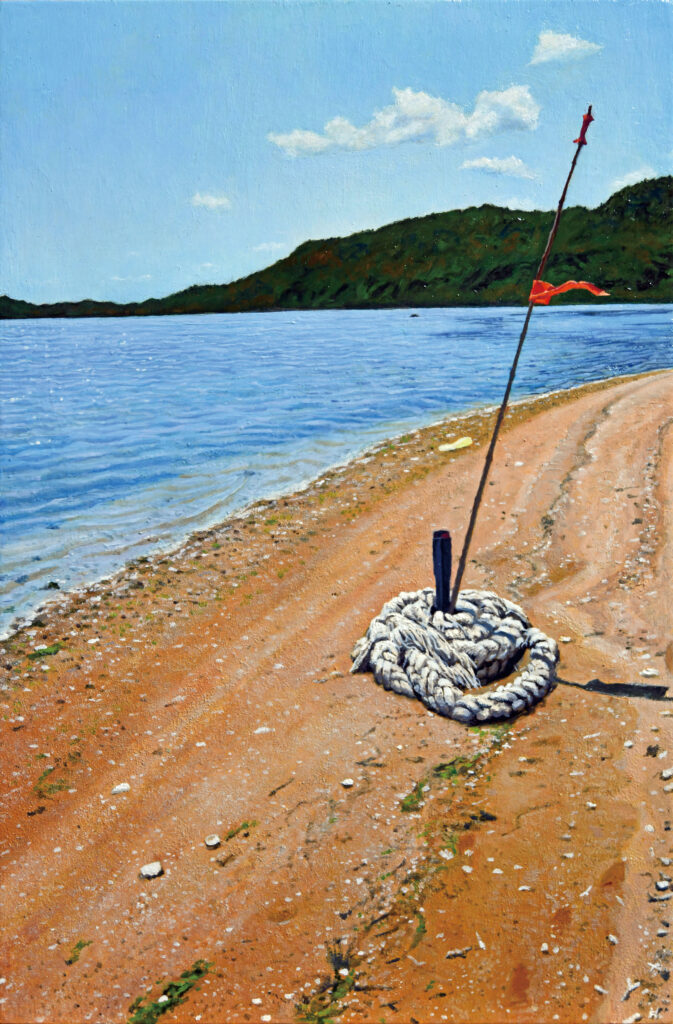 橋本大輔の絵画作品。海、風景。Daisuke Hashimoto painting, sea, landscape