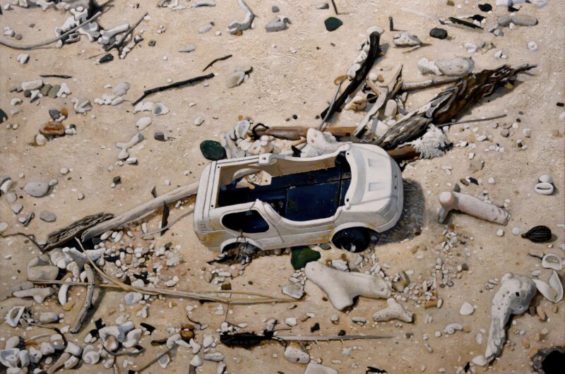 橋本大輔の絵画作品。海、風景。Daisuke Hashimoto painting, sea, landscape